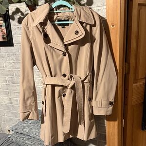 London Fog Beige Trench Coat
